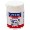 VITAMINA D-3 1000IU 120 CÁPSULAS
