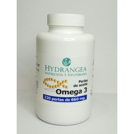 OMEGA 3 Perlas de aceite 220 perlas de 660 mg