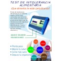 TEST DE INTOLERANCIA ALIMENTARIA
