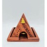 INCENSARIO PIRÁMIDE MADERA