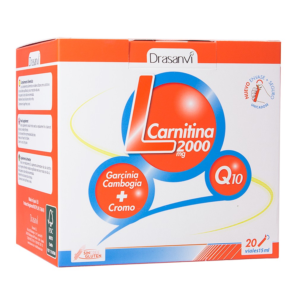 L-CARNITINA 2000 MG DRASANVI L-CARNITINA 2000 MG DRASANVI