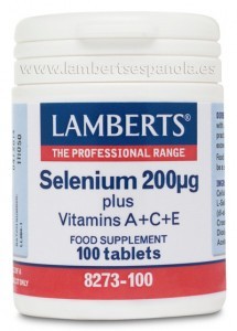 SELENIO 200 mcg y VIT A+C+E