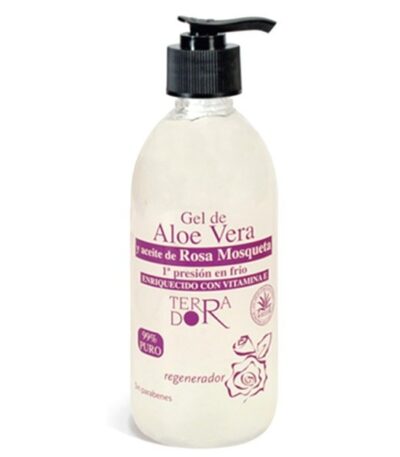 GEL ALOE VERA Y ROSA MOSQUETA 500 ML