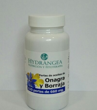 PERLAS de ACEITE de ONAGRA Y BORRAJA