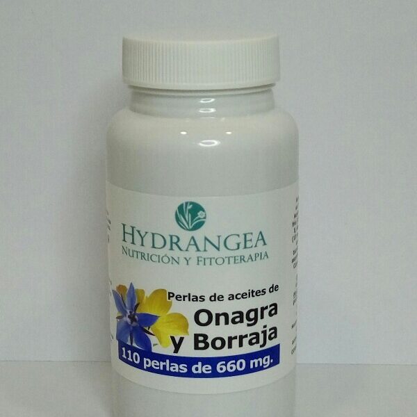 PERLAS de ACEITE de ONAGRA Y BORRAJA