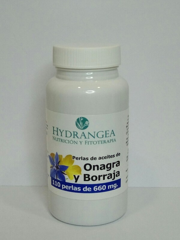 PERLAS de ACEITE de ONAGRA Y BORRAJA PERLAS de ACEITE de ONAGRA Y BORRAJA