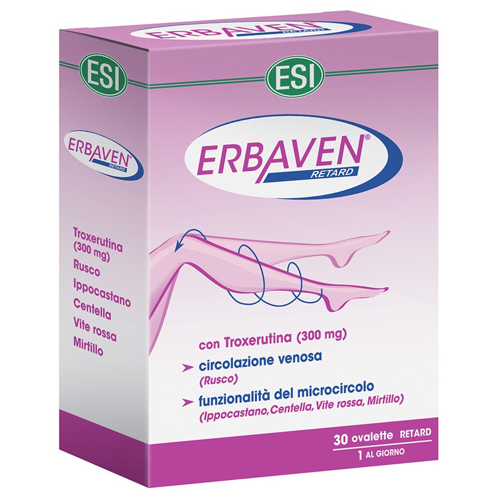 ERBAVEN RETARD 30 tabletas (ESI) ERBAVEN RETARD 30 tabletas (ESI)