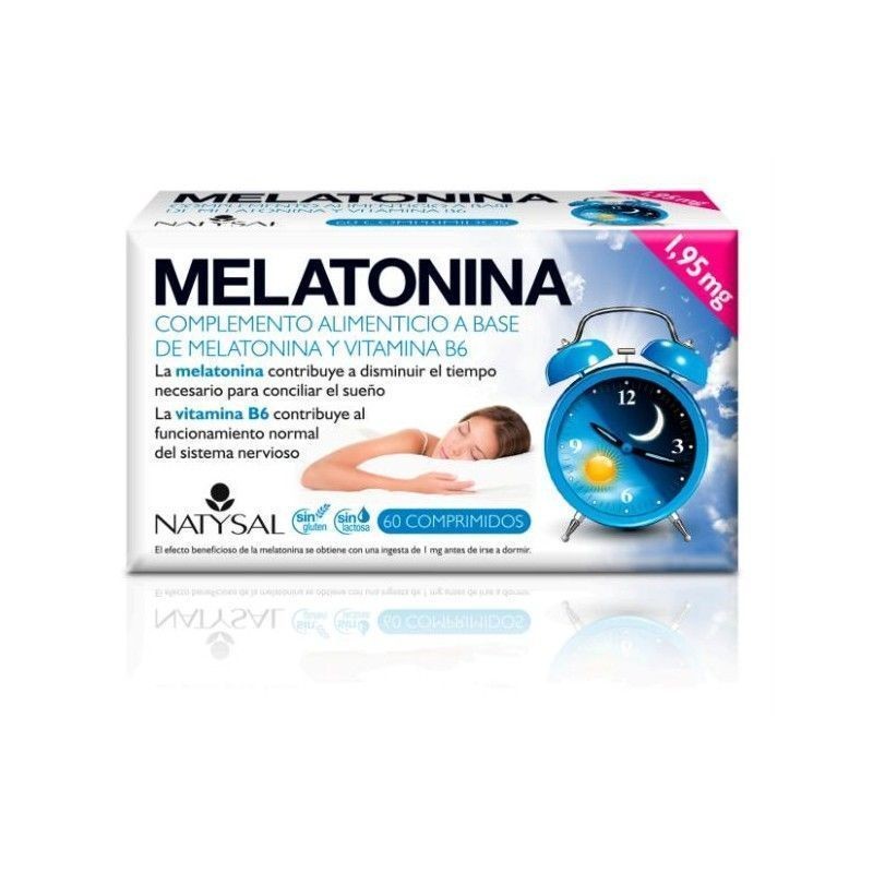 MELATONINA 1.95 MG 60 COMPRIMIDOS MELATONINA 1.95 MG 60 COMPRIMIDOS