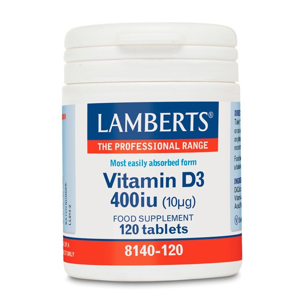 VITAMINA D3 400 IU (120 cápsulas) VITAMINA D3 400 IU (120 cápsulas)