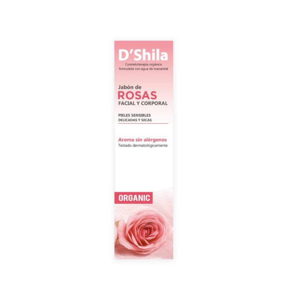 JABÓN DE ROSAS D´Shila