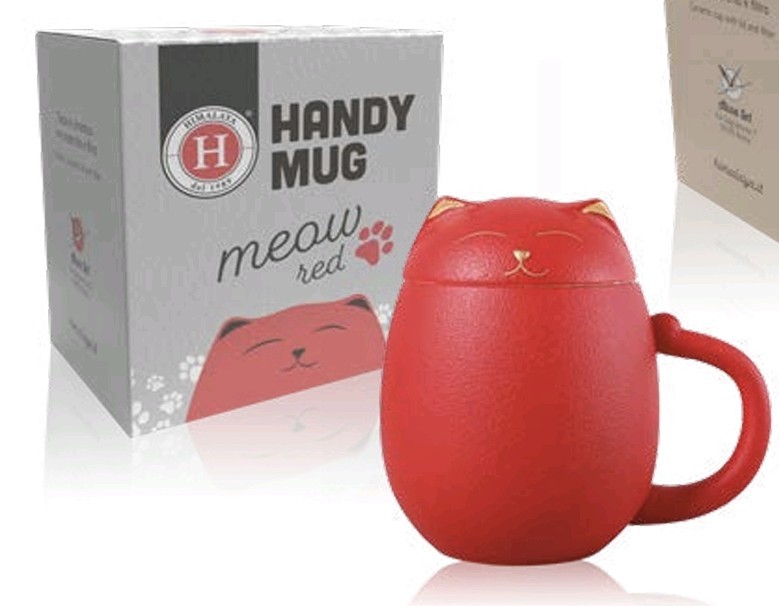 Taza infusión gato rojo Taza infusión gato rojo