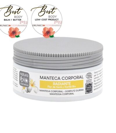 MANTECA DE KARITE  y TIARÉ BIO 200 ML