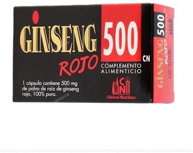 GINSENG ROJO (Panax Ginseng) 60 caps.