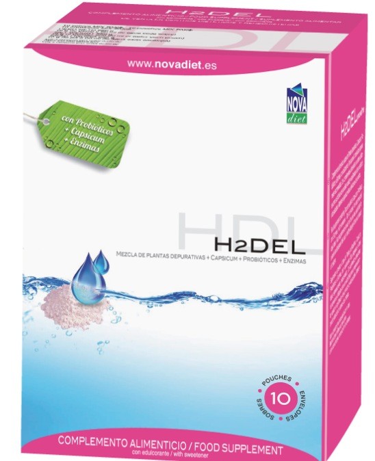 H2DEL (10 sobres) NOVADIET H2DEL (10 sobres) NOVADIET