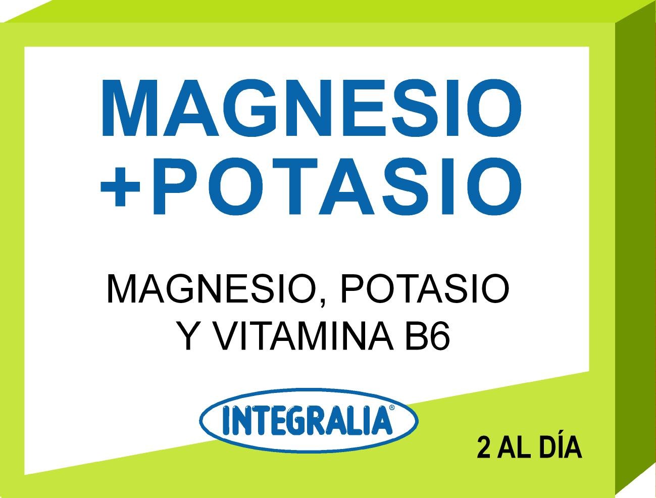 MAGNESIO+POTASIO INTEGRALIA MAGNESIO+POTASIO INTEGRALIA