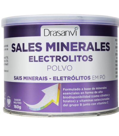 SALES MINERALES-ELECTROLITOS 160 GRAMOS